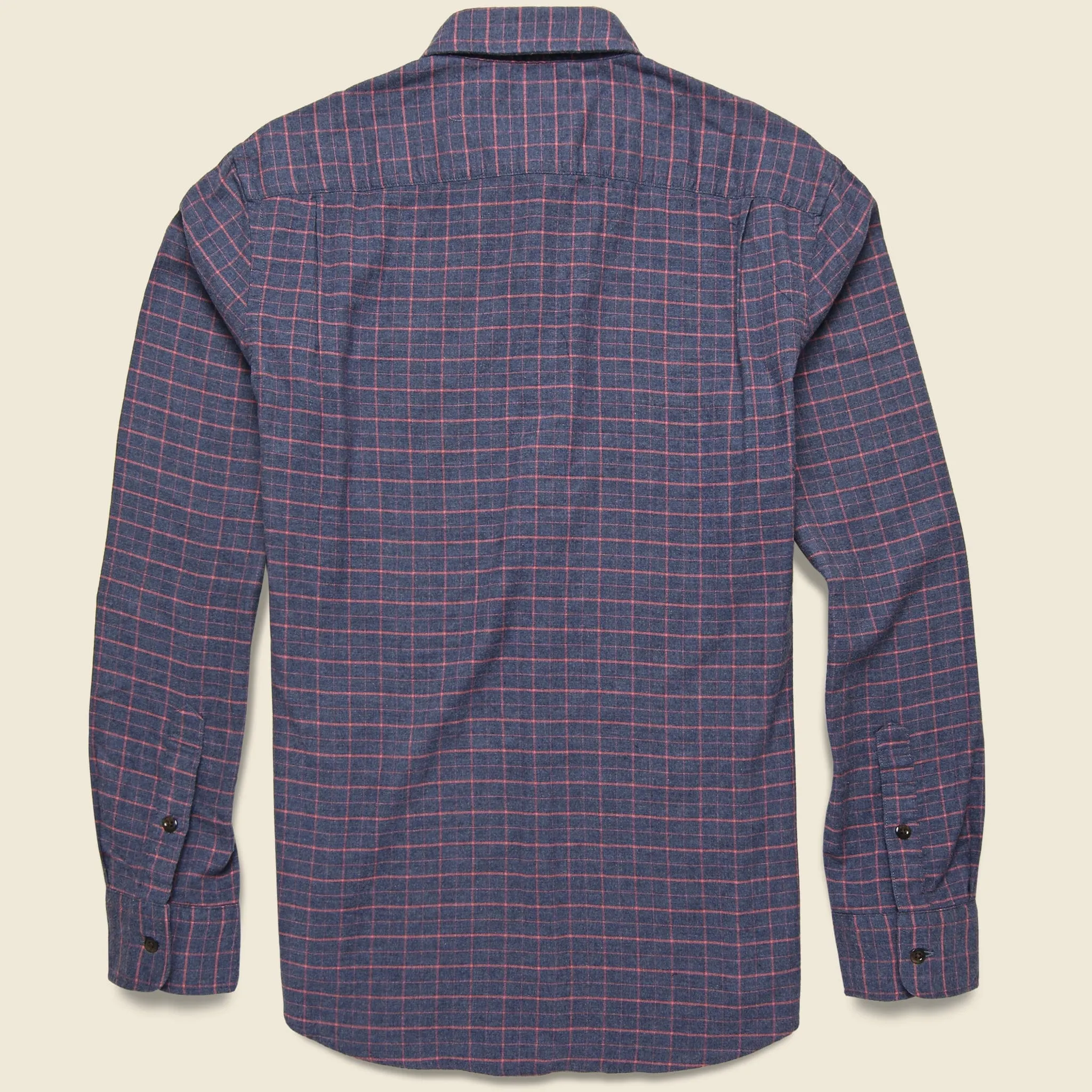 Stretch Featherweight Flannel Shirt - Hayes Check