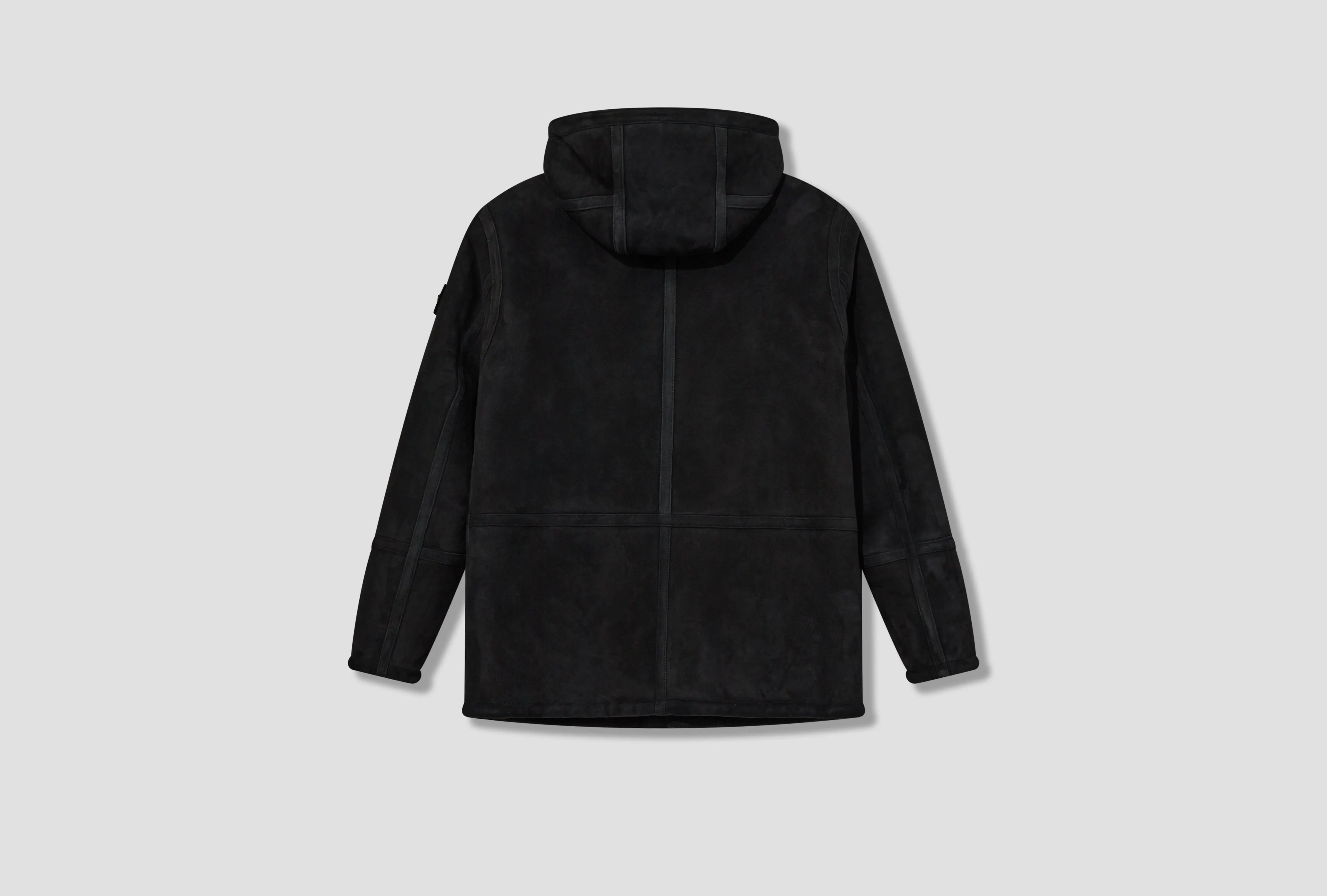 SUEDE SHEEPSKIN STONE ISLAND GHOST PIECE 8115002F9 Black