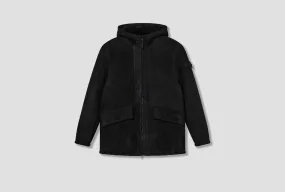 SUEDE SHEEPSKIN STONE ISLAND GHOST PIECE 8115002F9 Black