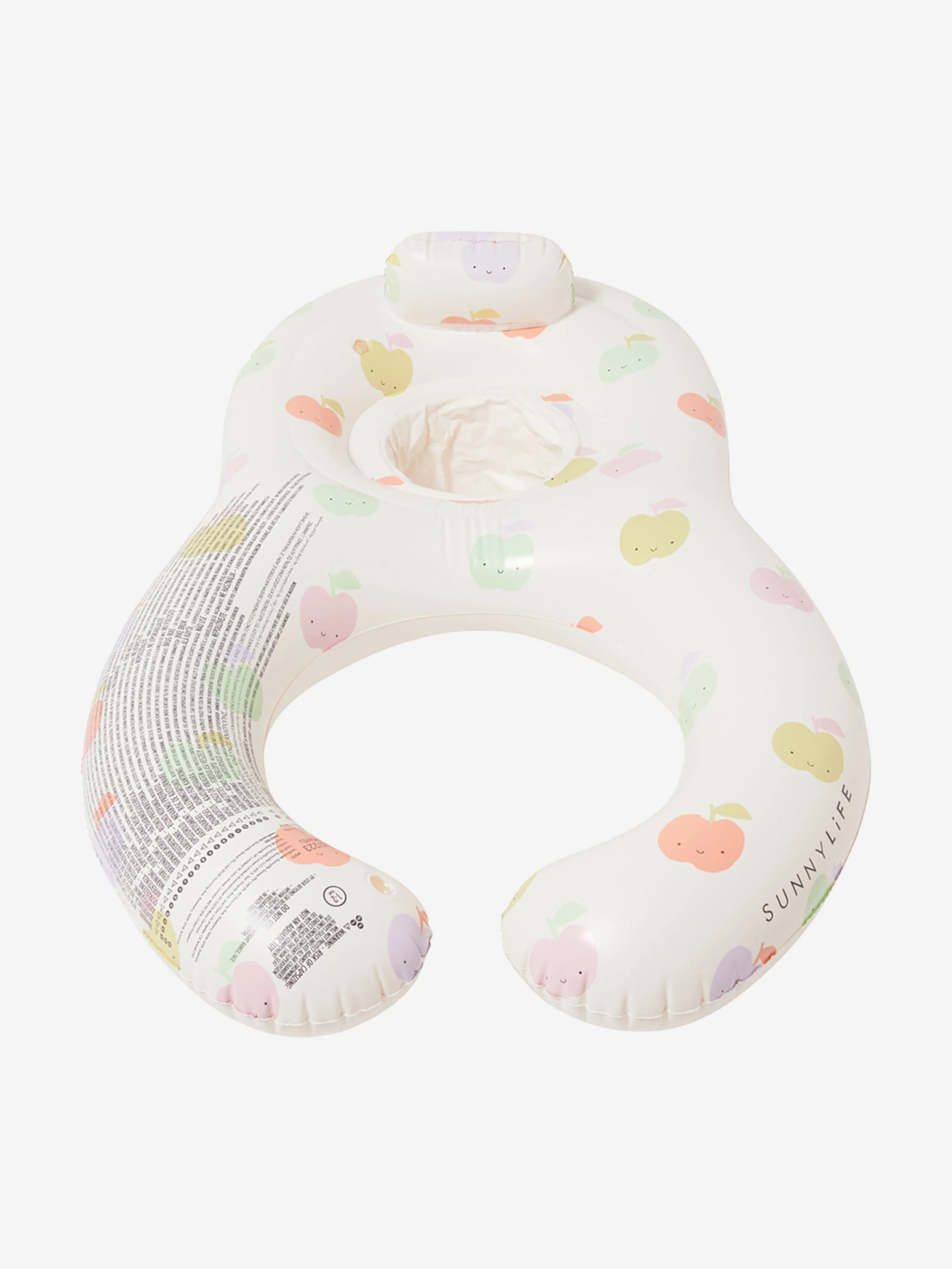 Sunnylife Baby Apple Sorbet Float Together Baby Seat in White (110cm)