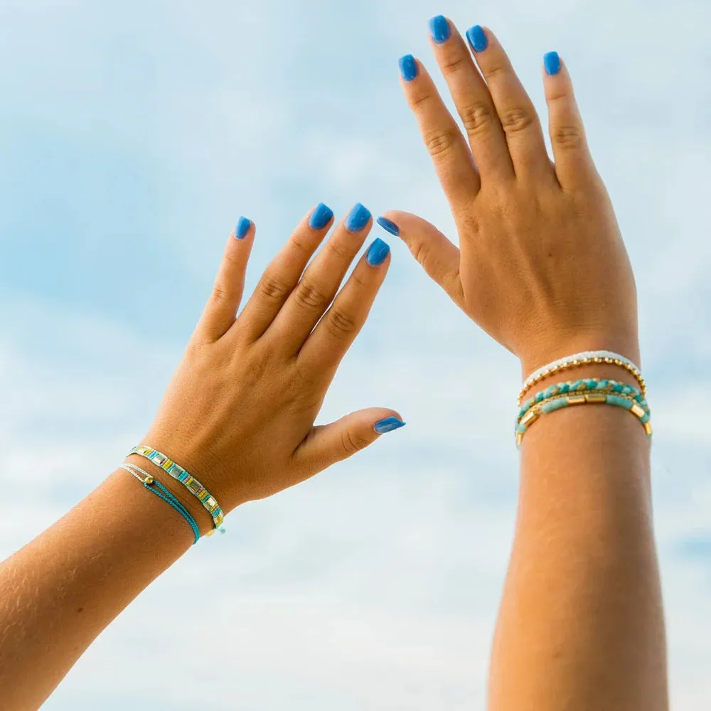 Sunset Beach Bead Bracelet