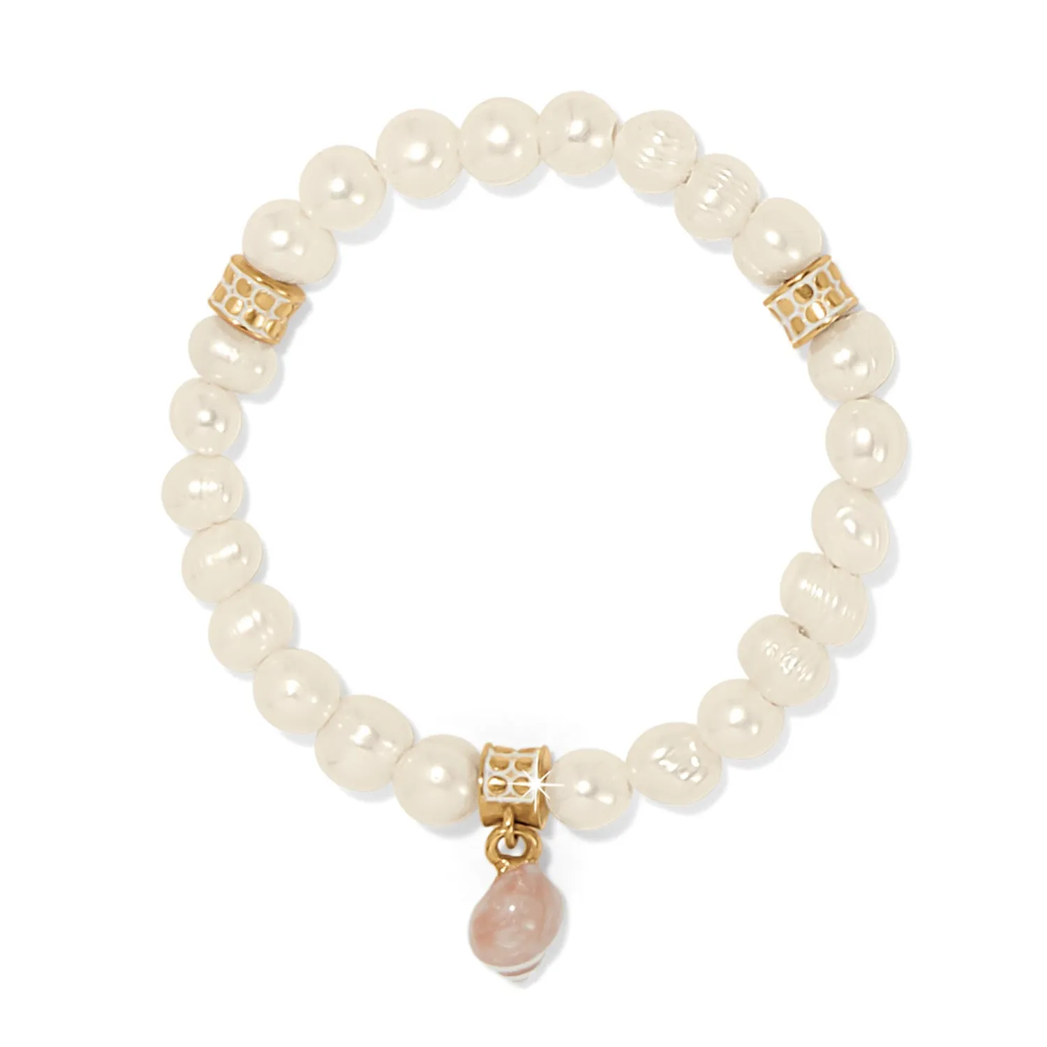 Sunset Cove Poli Pearl Stretch Bracelet