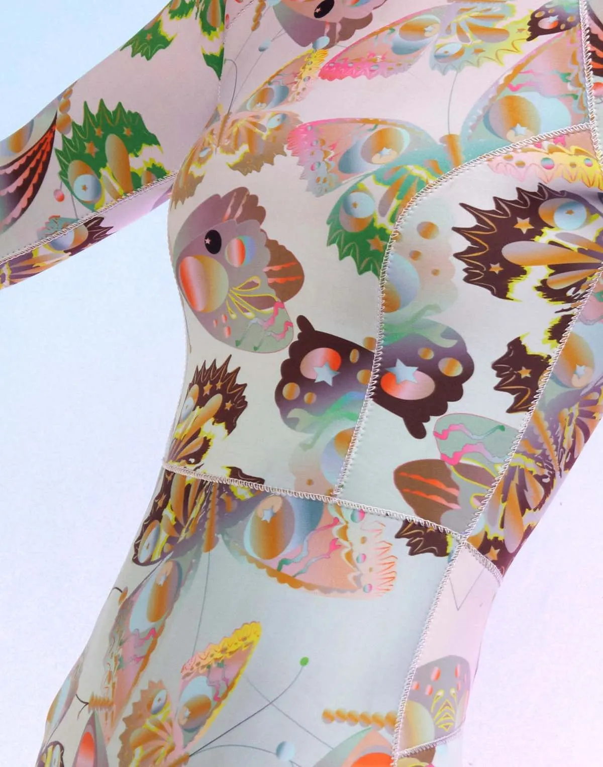 Sunset Wetsuit - Blue Multi Butterfly