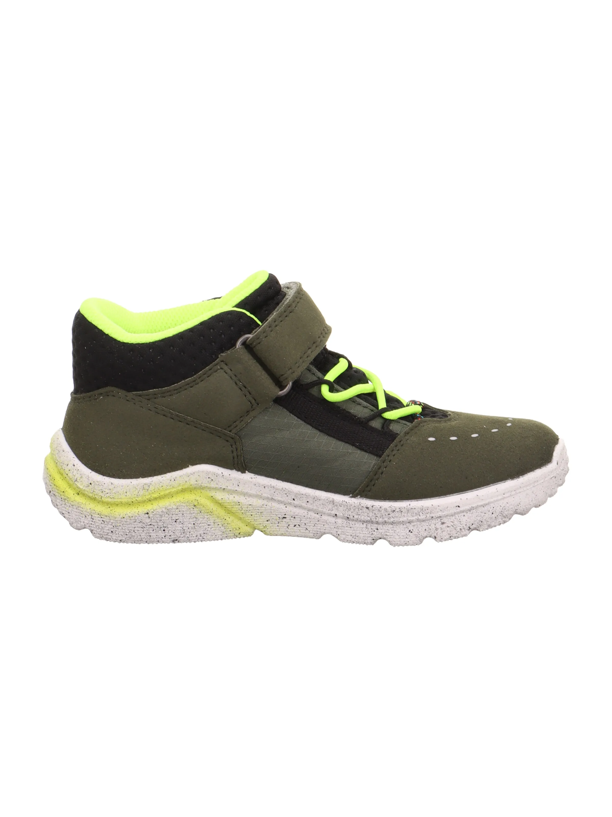 SUPERFIT Low shoe 'KICKS' in Olive