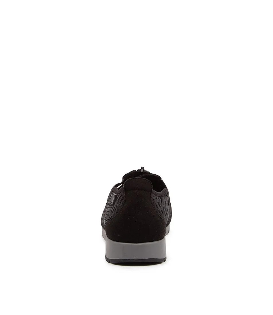 SUPERSOFT Gipsy Su Black Mesh Microsuede