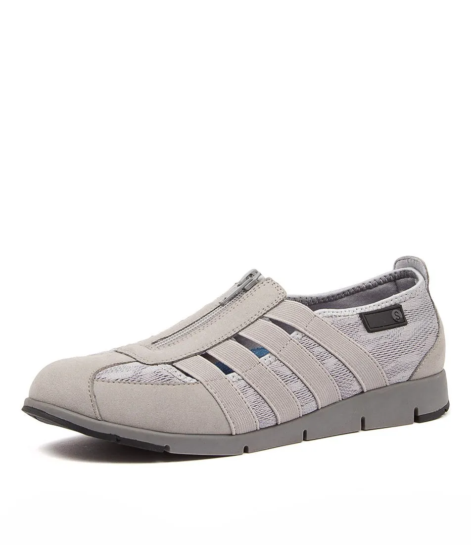 SUPERSOFT Gipsy Su Grey Mesh Microsuede