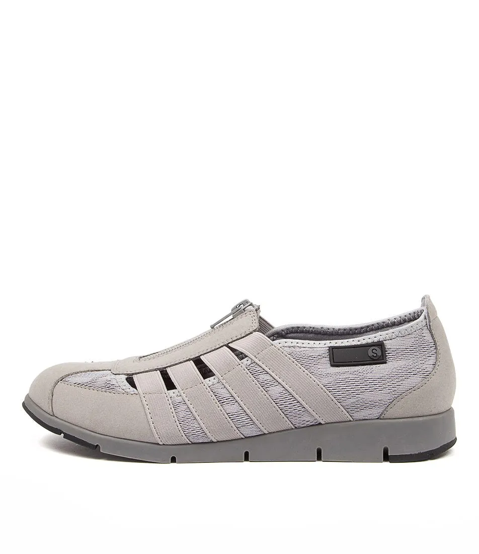 SUPERSOFT Gipsy Su Grey Mesh Microsuede