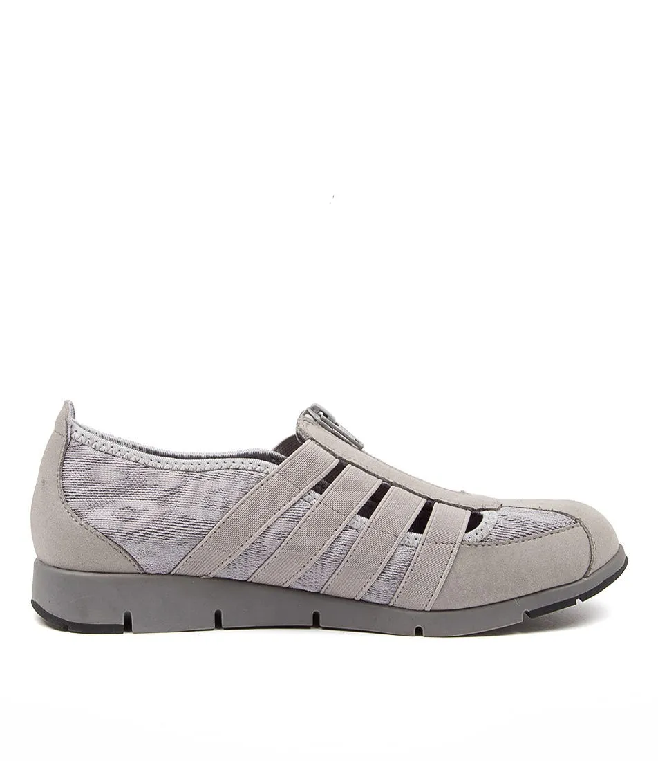 SUPERSOFT Gipsy Su Grey Mesh Microsuede