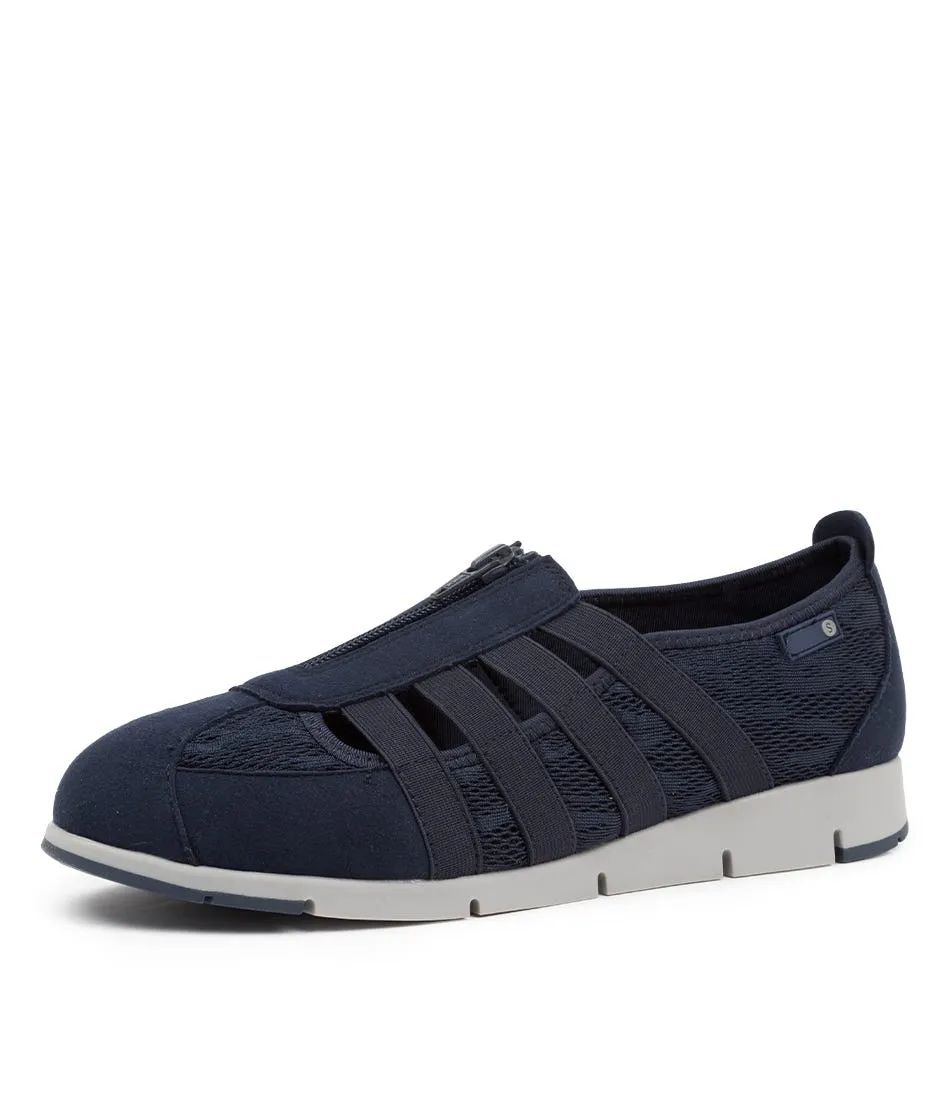 SUPERSOFT Gipsy Su Navy Mesh Microsuede