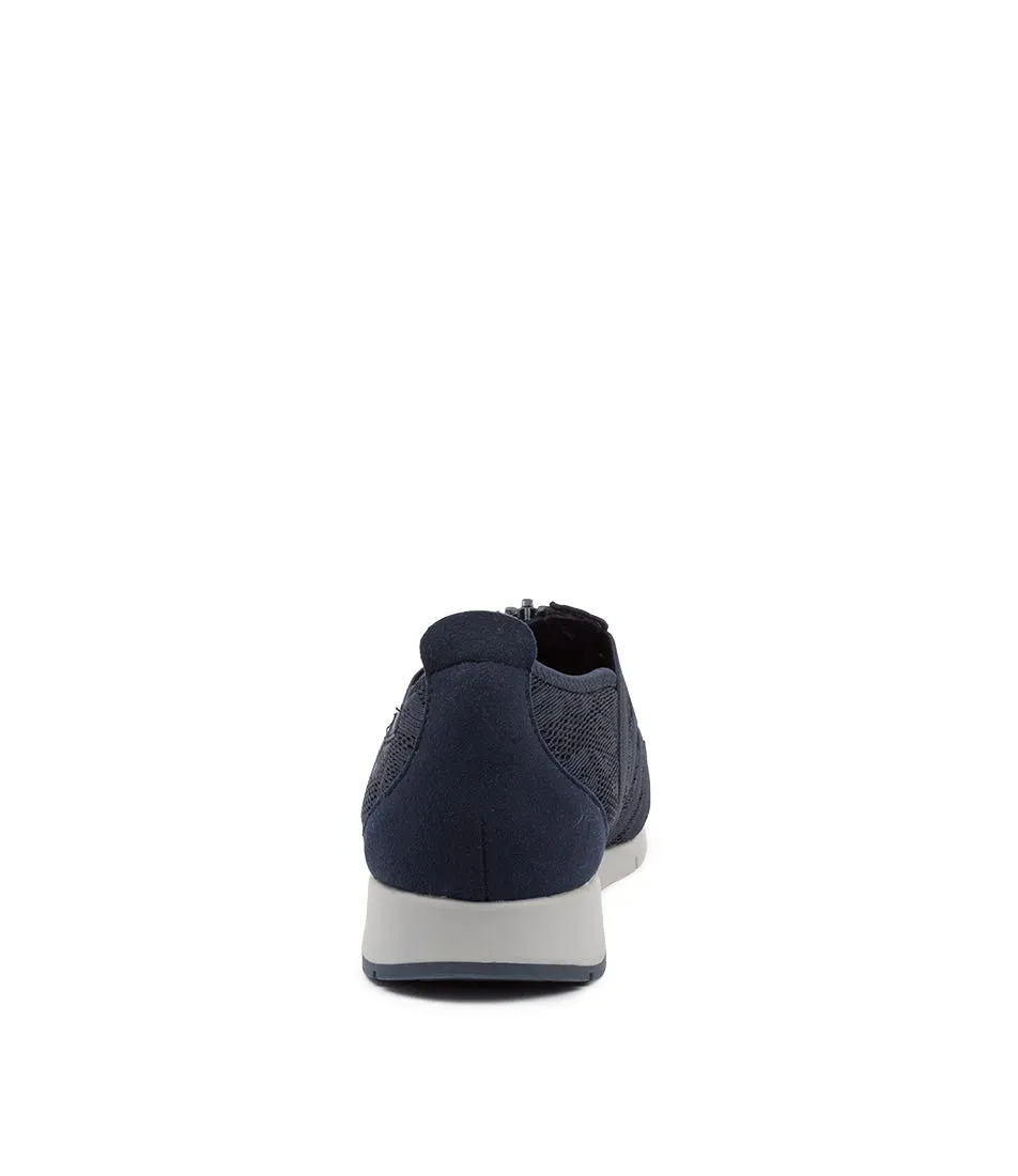 SUPERSOFT Gipsy Su Navy Mesh Microsuede