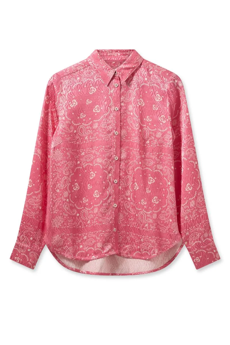 Taylar Paige Shirt | Camellia Rose | Skjorte fra Mos Mosh