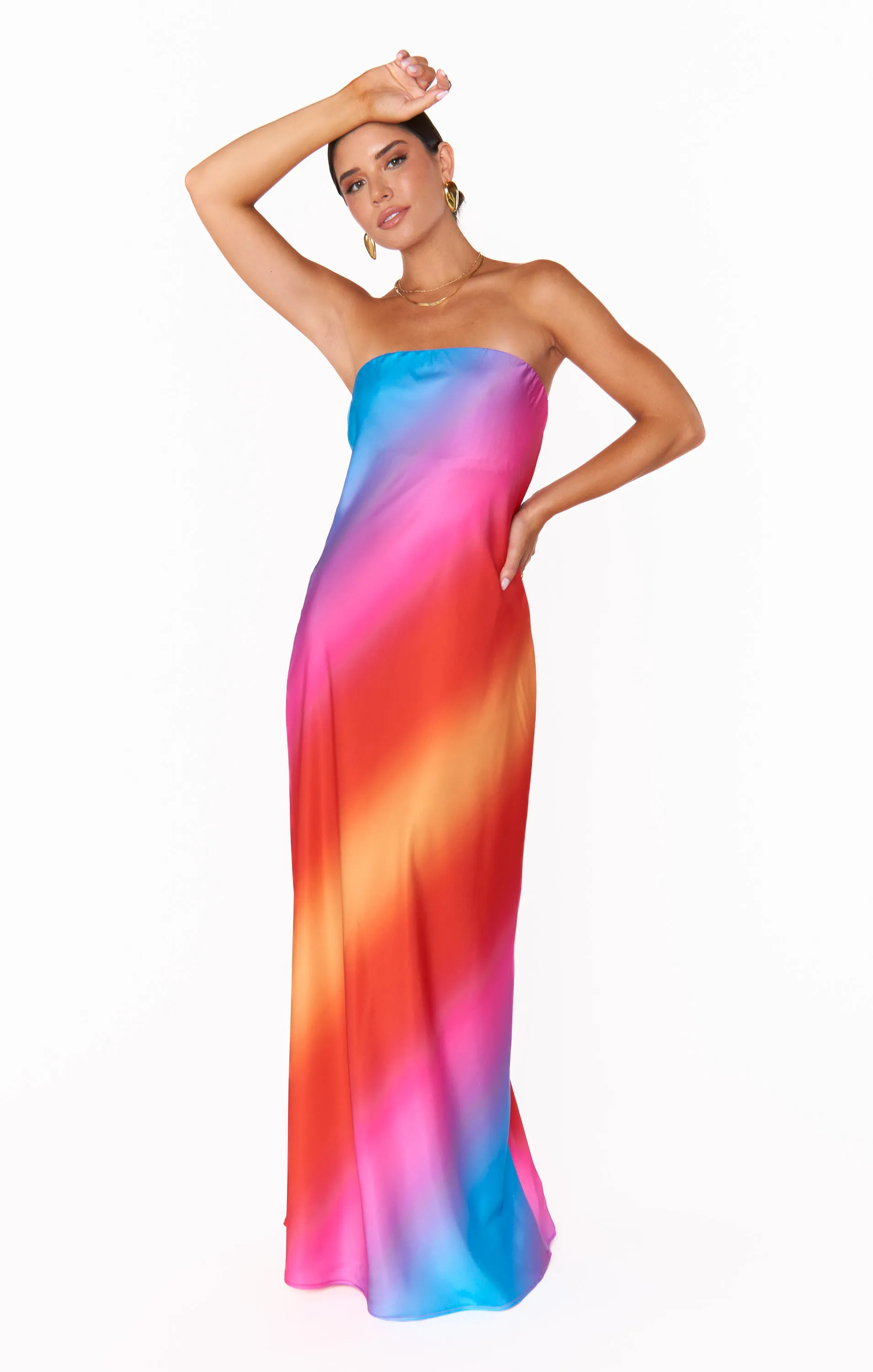 Taylor Tube Dress ~ Sunset Ombre