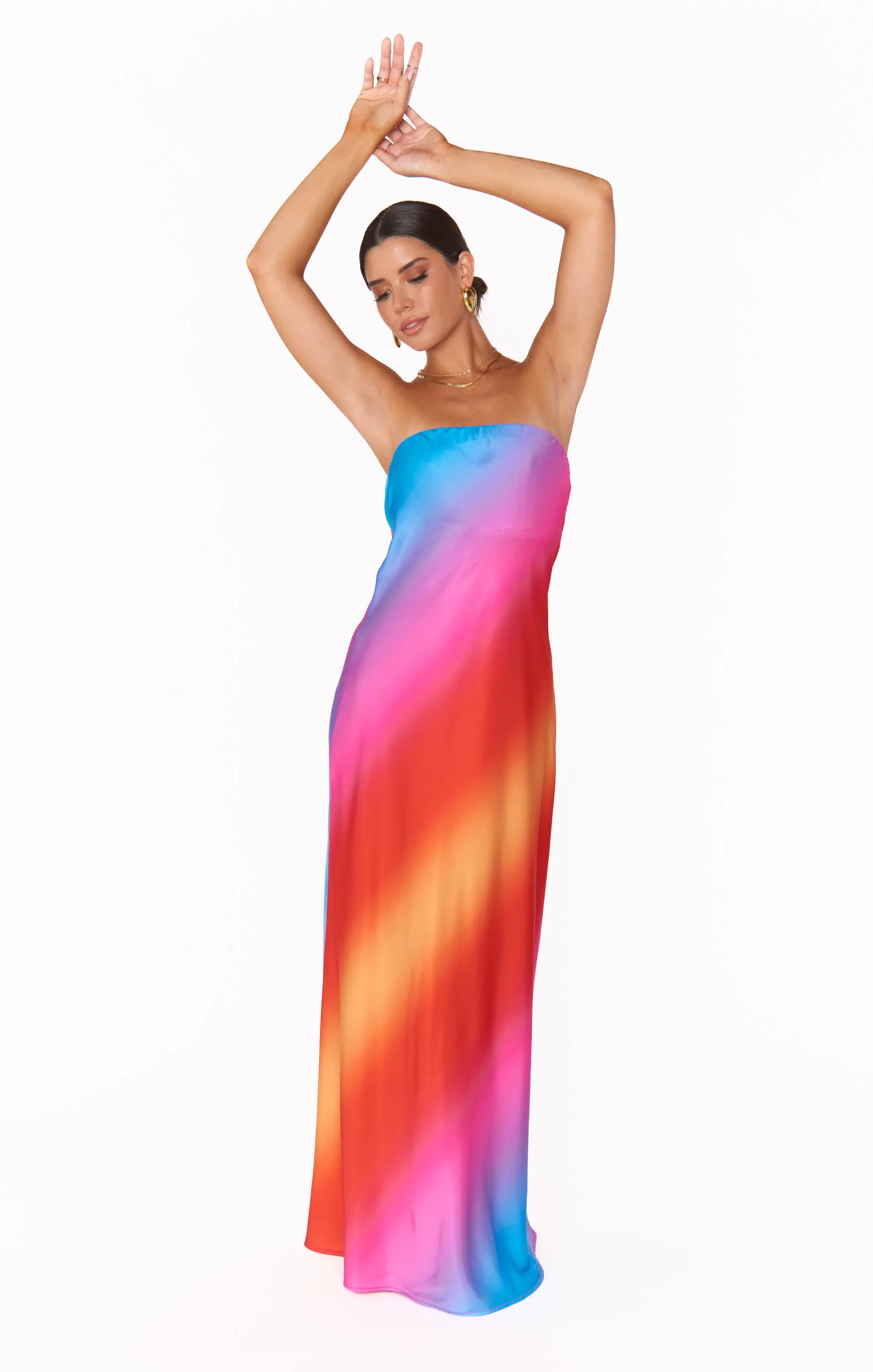 Taylor Tube Dress ~ Sunset Ombre