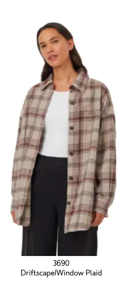 Tentree Women's Fernwood Flannel Button Up Shirt