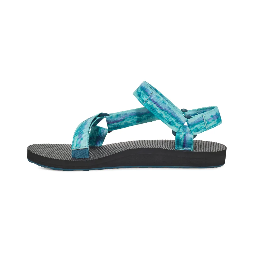 Teva Original Universal Tie-Dye Sorbet Blue Coral Vegan Women’s Sandals