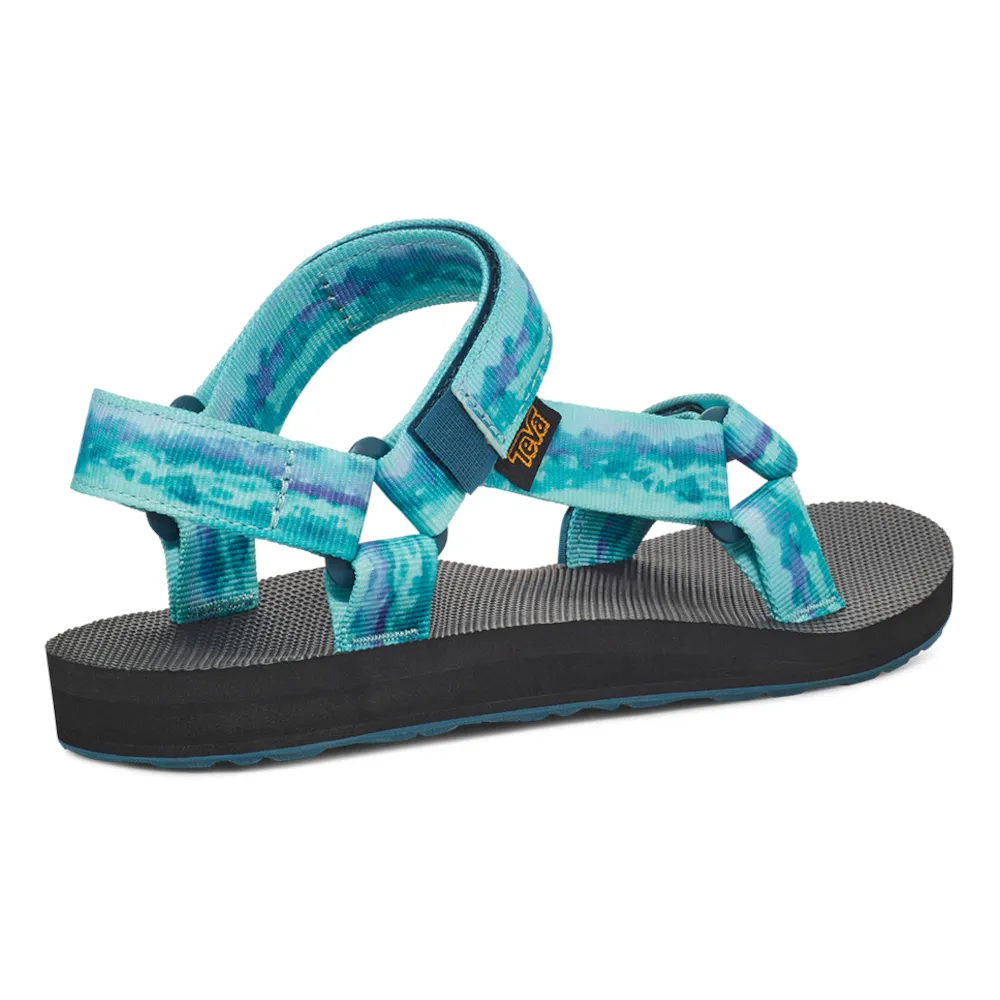 Teva Original Universal Tie-Dye Sorbet Blue Coral Vegan Women’s Sandals