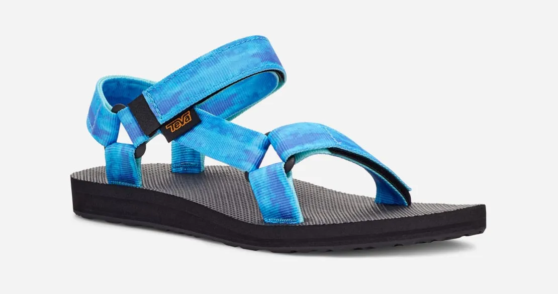 Teva Womens Original Universal Tie Dye Sorbet Blue Coral