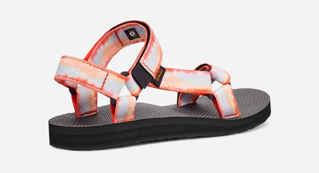 Teva Womens Original Universal Tie Dye Sorbet Red