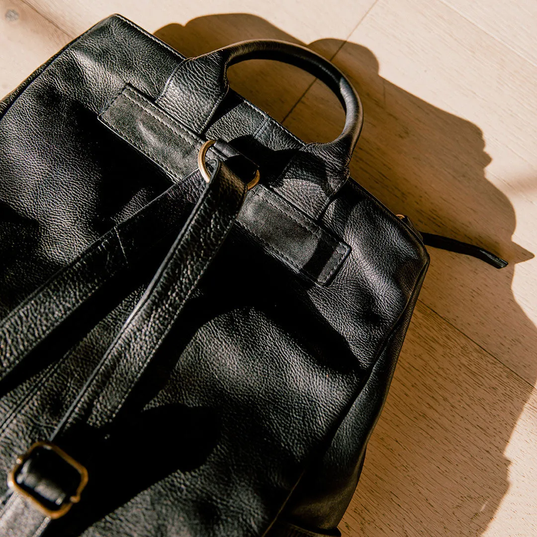 The Compass Satchel, Black