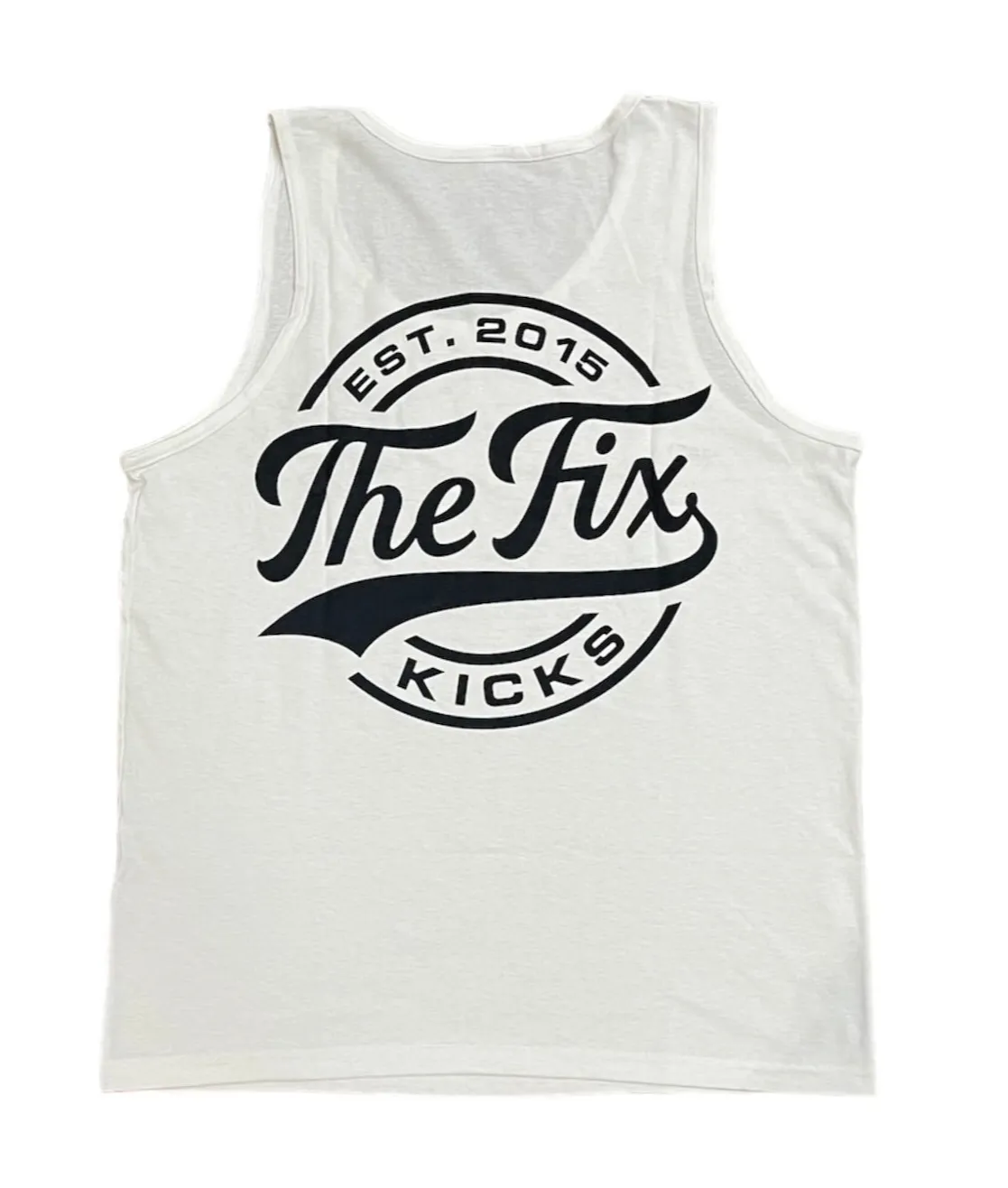 The Fix Kicks Stamp Tank Top (White)