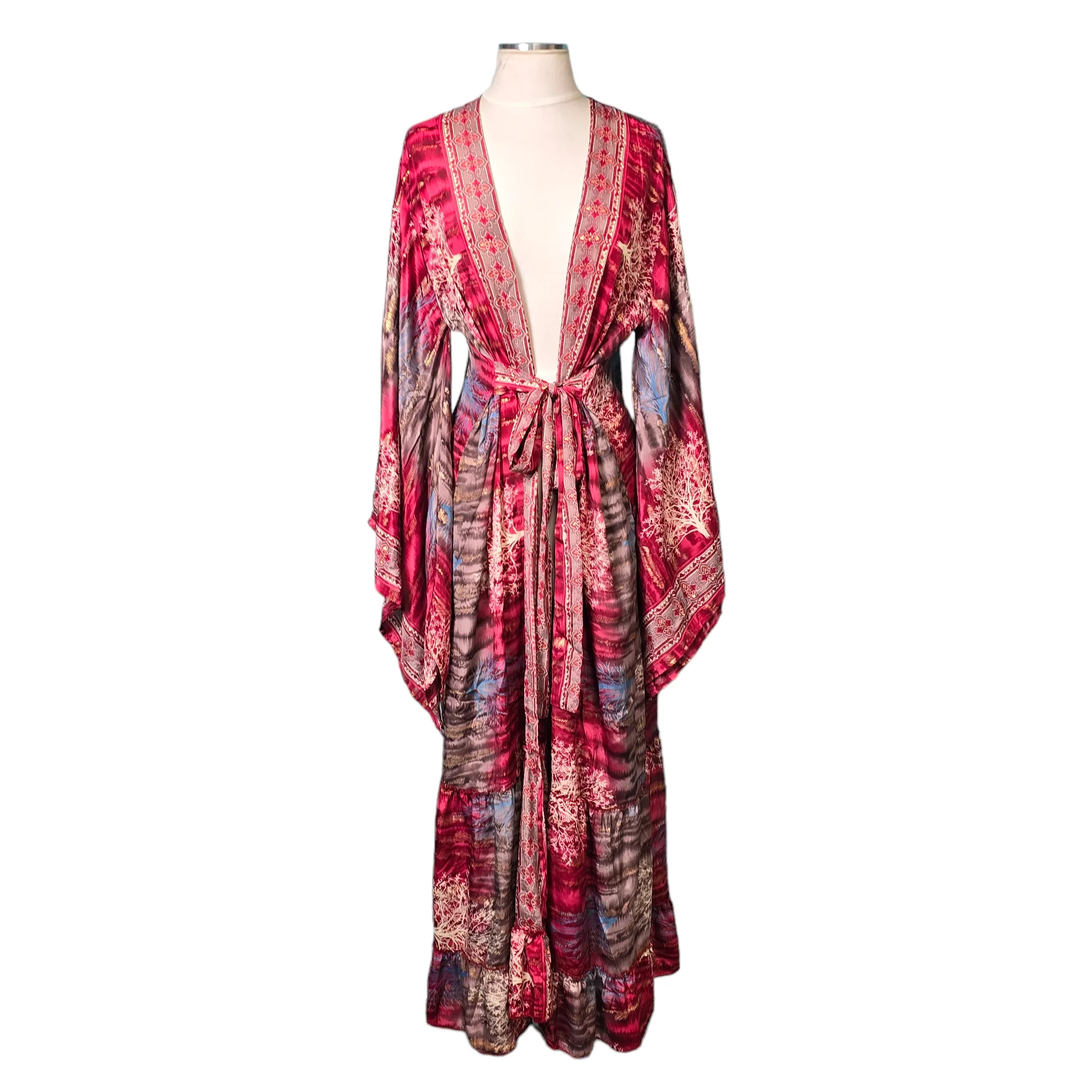 The Red Tree of Life Kimono Collection