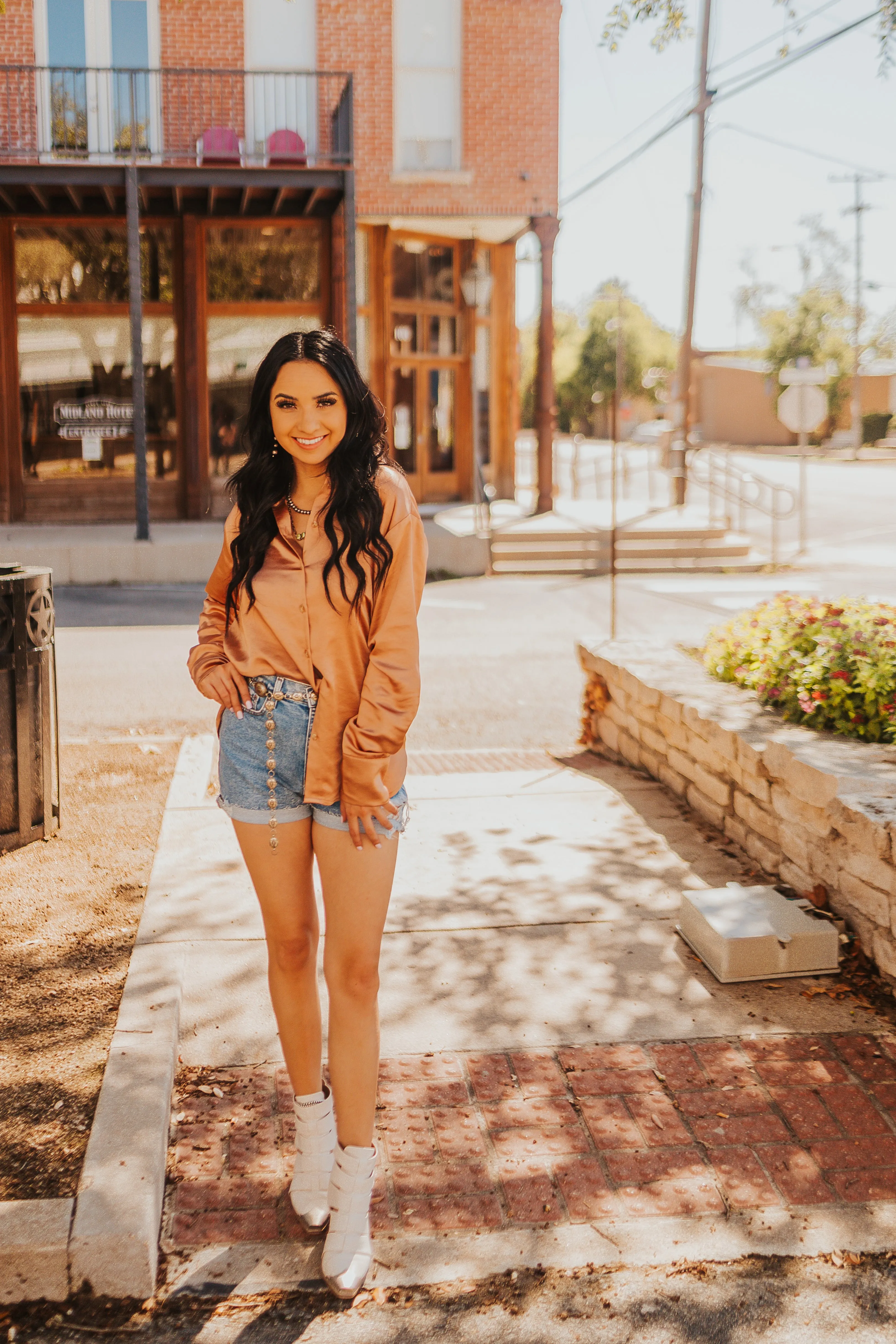 The Teagan Top in Sunset