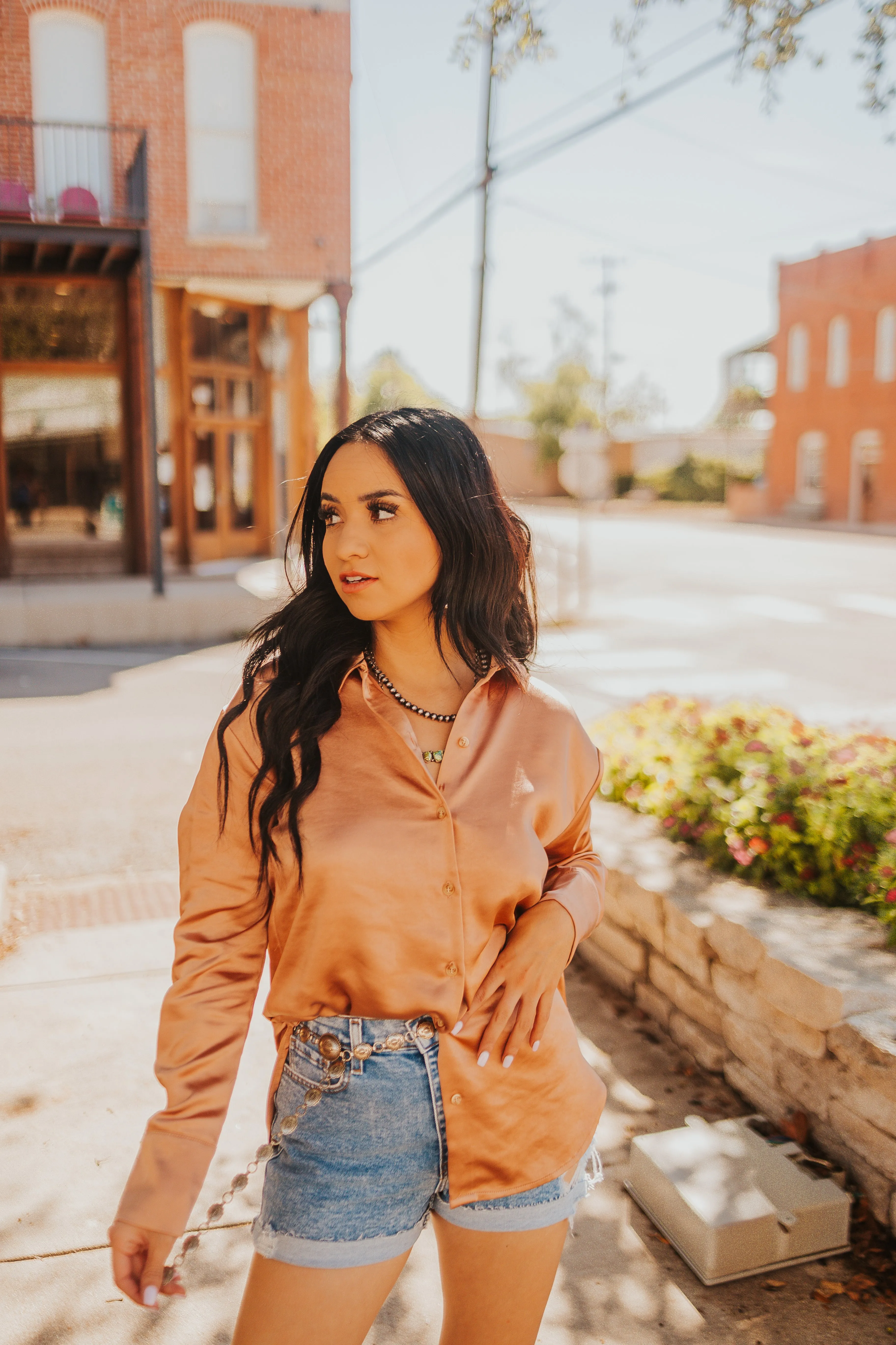 The Teagan Top in Sunset