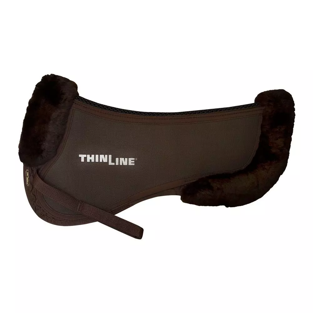 ThinLine Trifecta Half Pad With Sheepskin Rolls New version