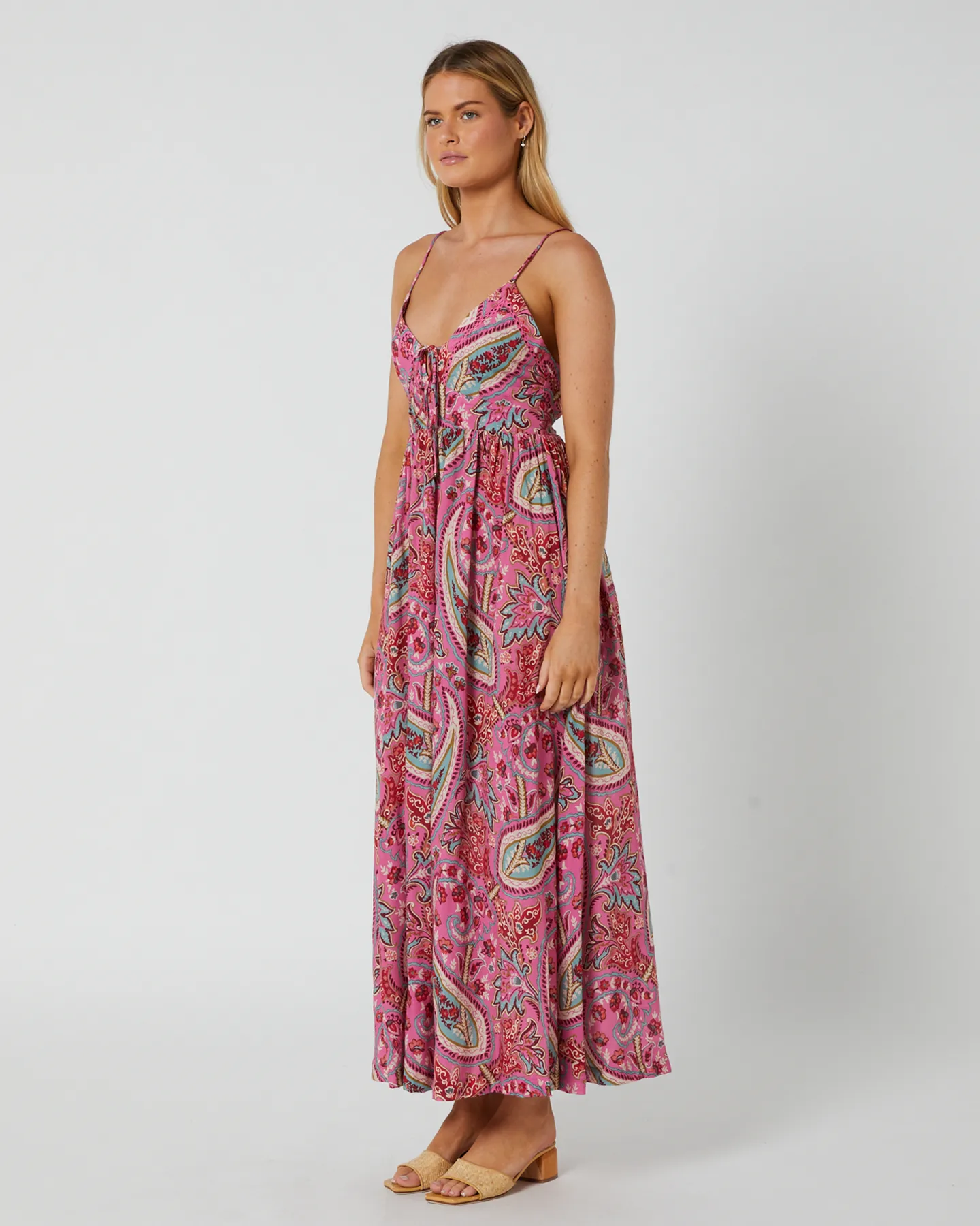 Tigerlily Isadora Teja Maxi Dress - Sorbet Paisley | SurfStitch