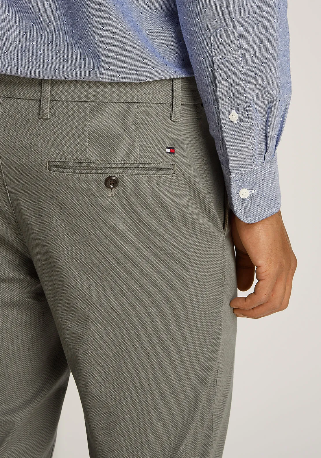 Tommy Hilfiger Denton Straight Leg Chinos, Hydrogen Grey