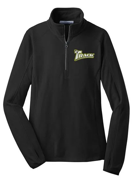 Track Women’s Lava Black 1/2 Zip Microfleece Pullover