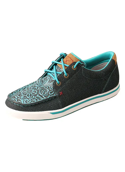 Twisted X Turquoise Tooled Ladies' Kicks