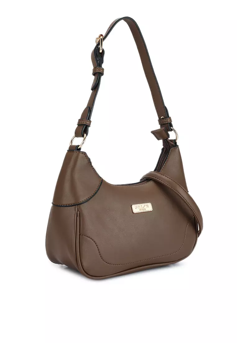 Unisa Faux Leather Convertible Satchel