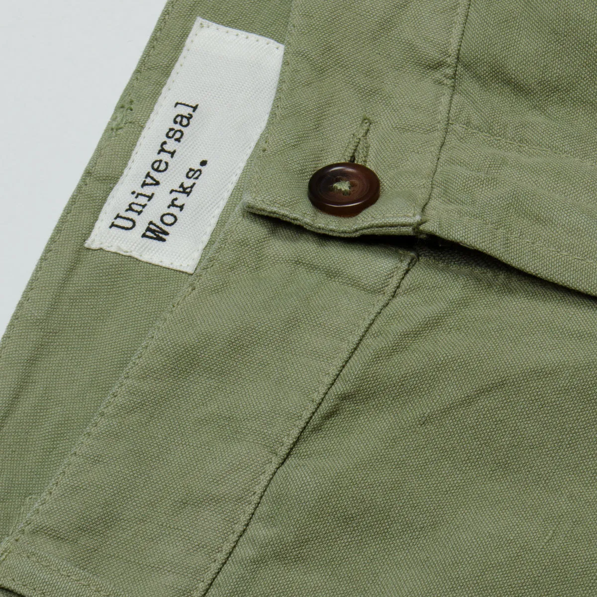 Universal Works - Aston Pant Linen Cotton - Elm