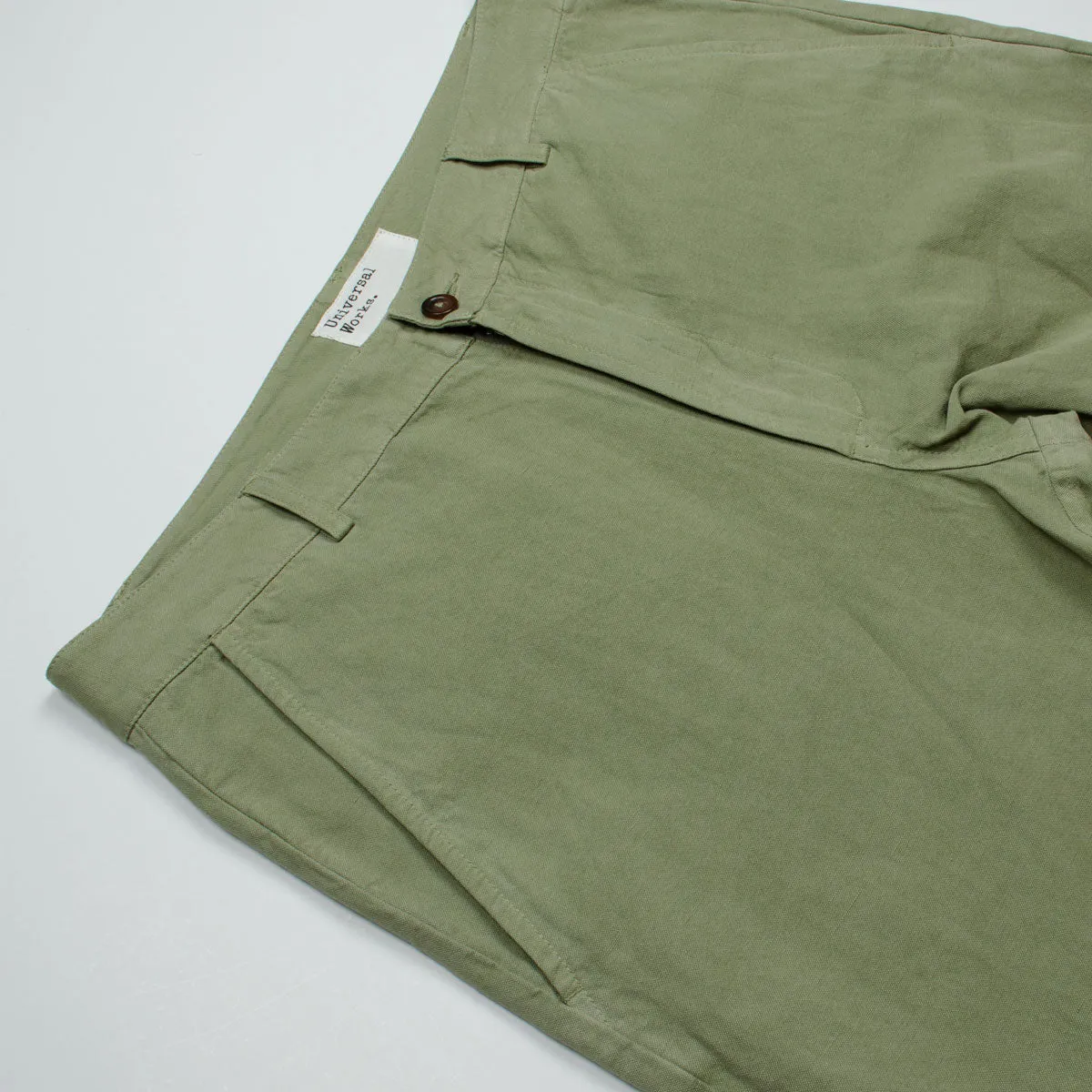 Universal Works - Aston Pant Linen Cotton - Elm