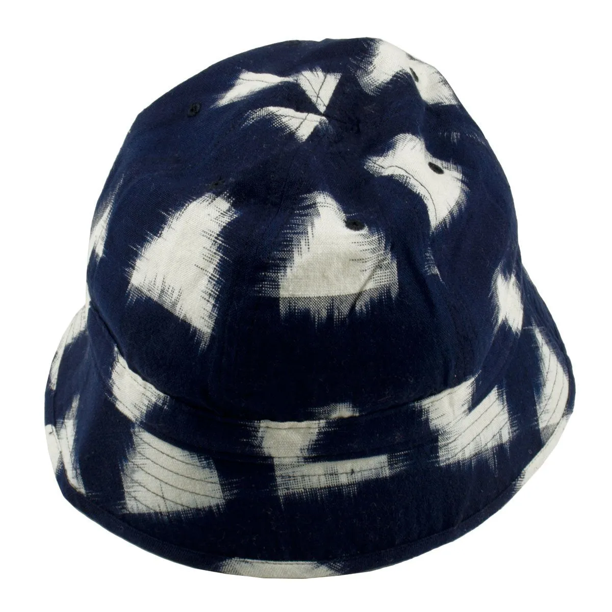 Universal Works - Naval Bucket Hat Ikat Arrow - Navy