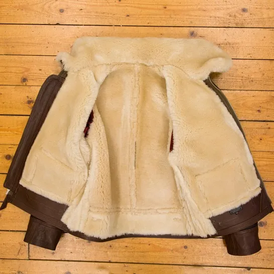 USAAF Type AN-J-4, Sheepskin: USAAF 22mm Seal, 40" - S#6264