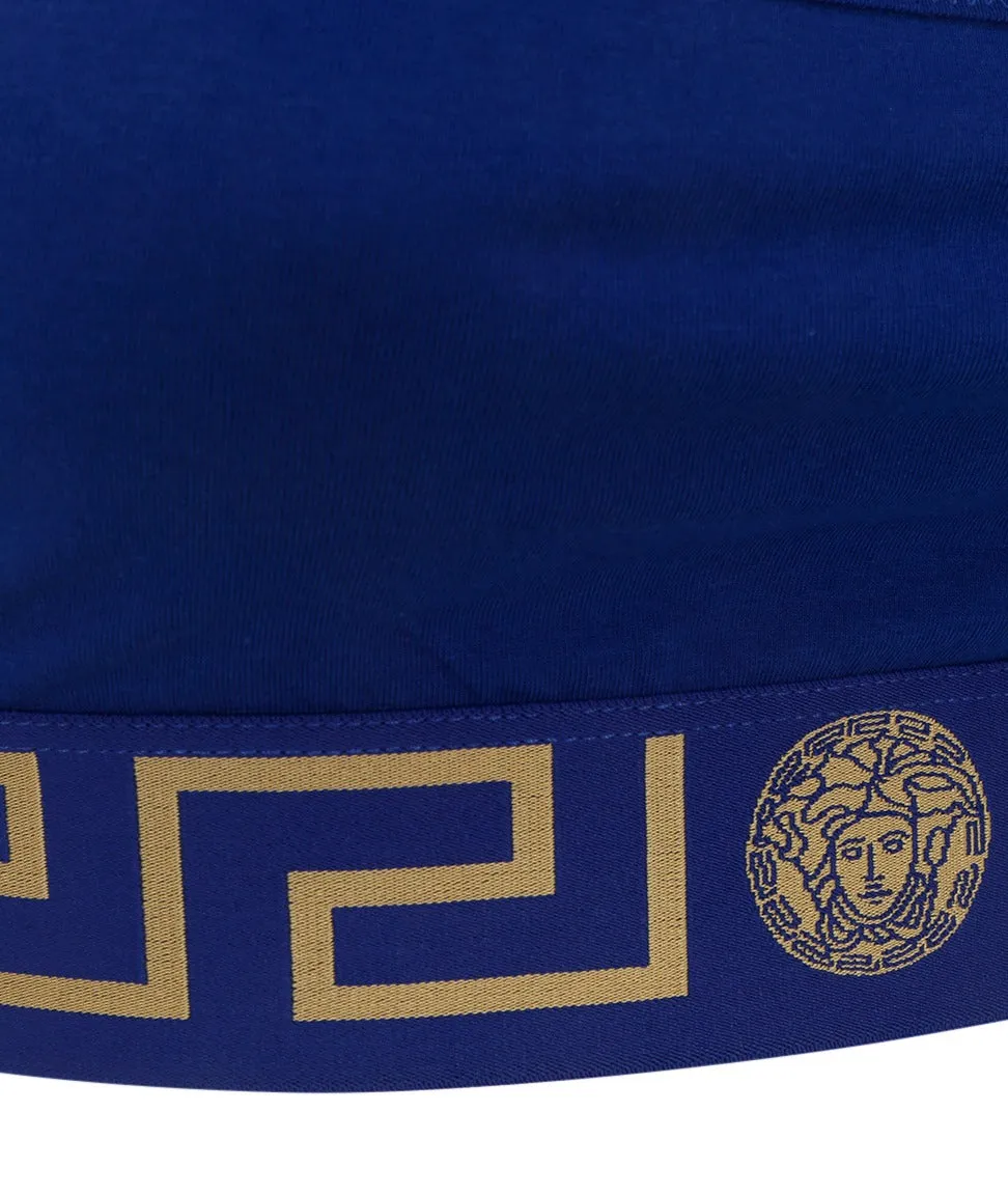 Versace Medusa Logo Band Sports Bra