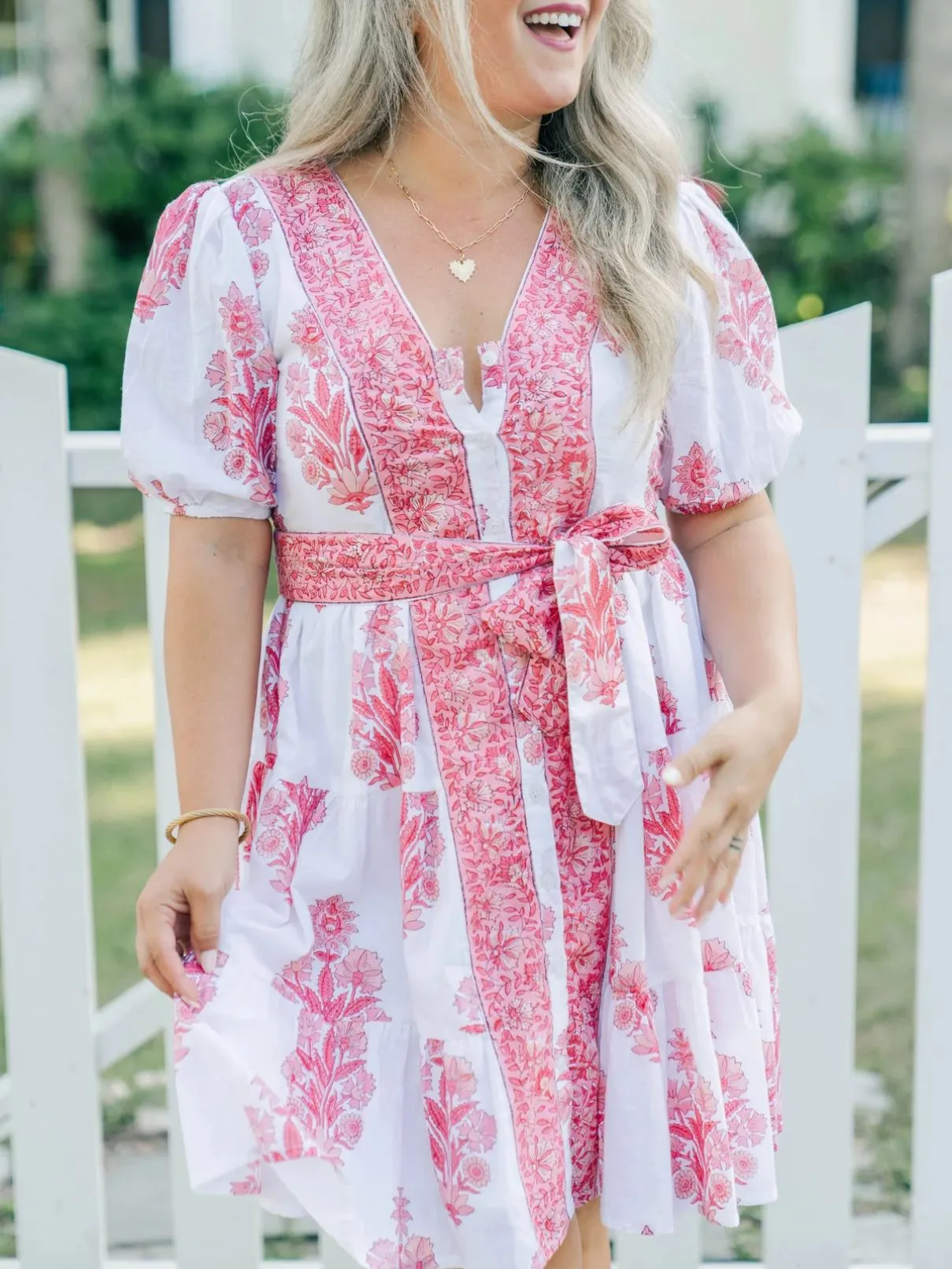 Victoria Dunn Mollie Dress in Sunset