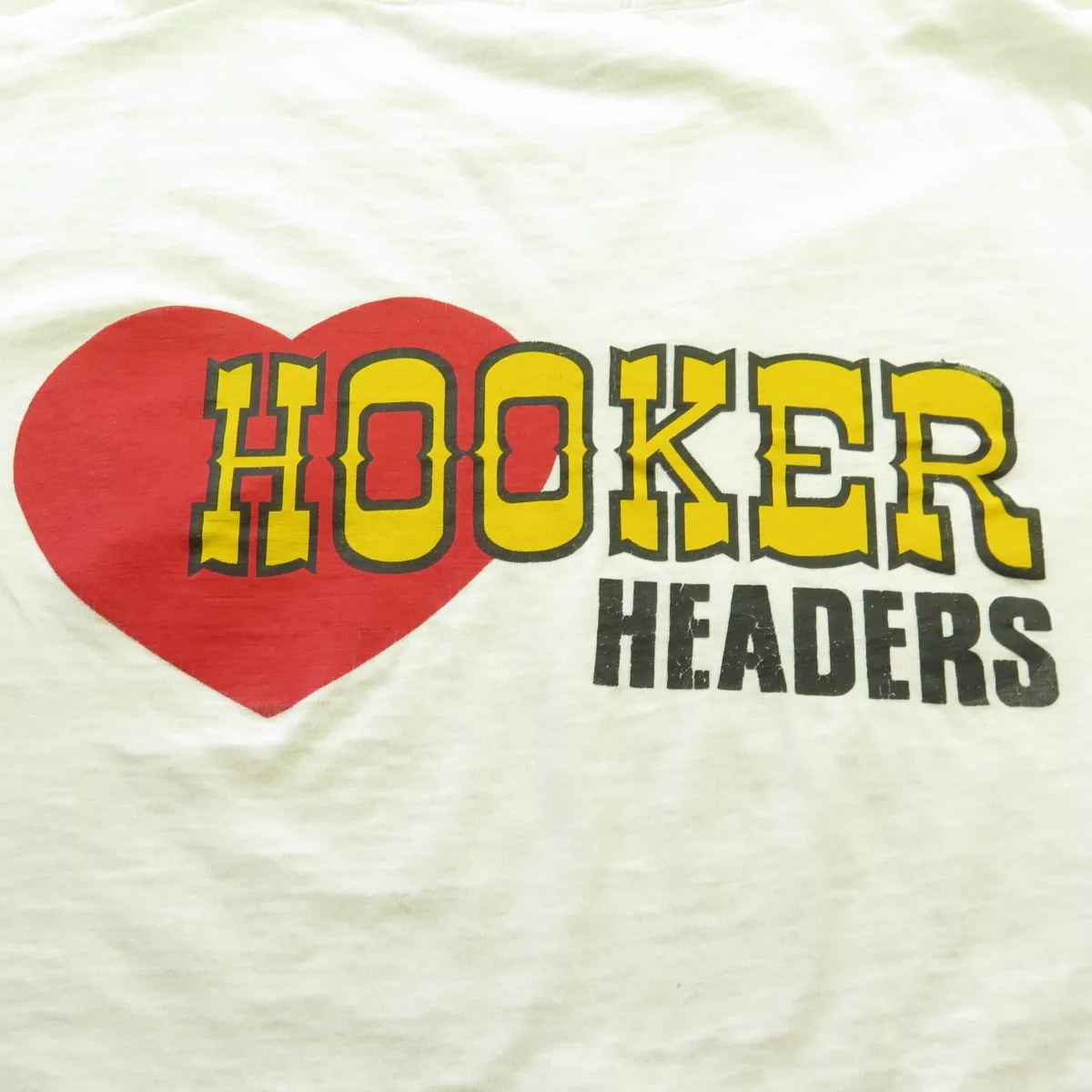 Vintage 70s Hooker Headers T-Shirt L Derby Racing Retro