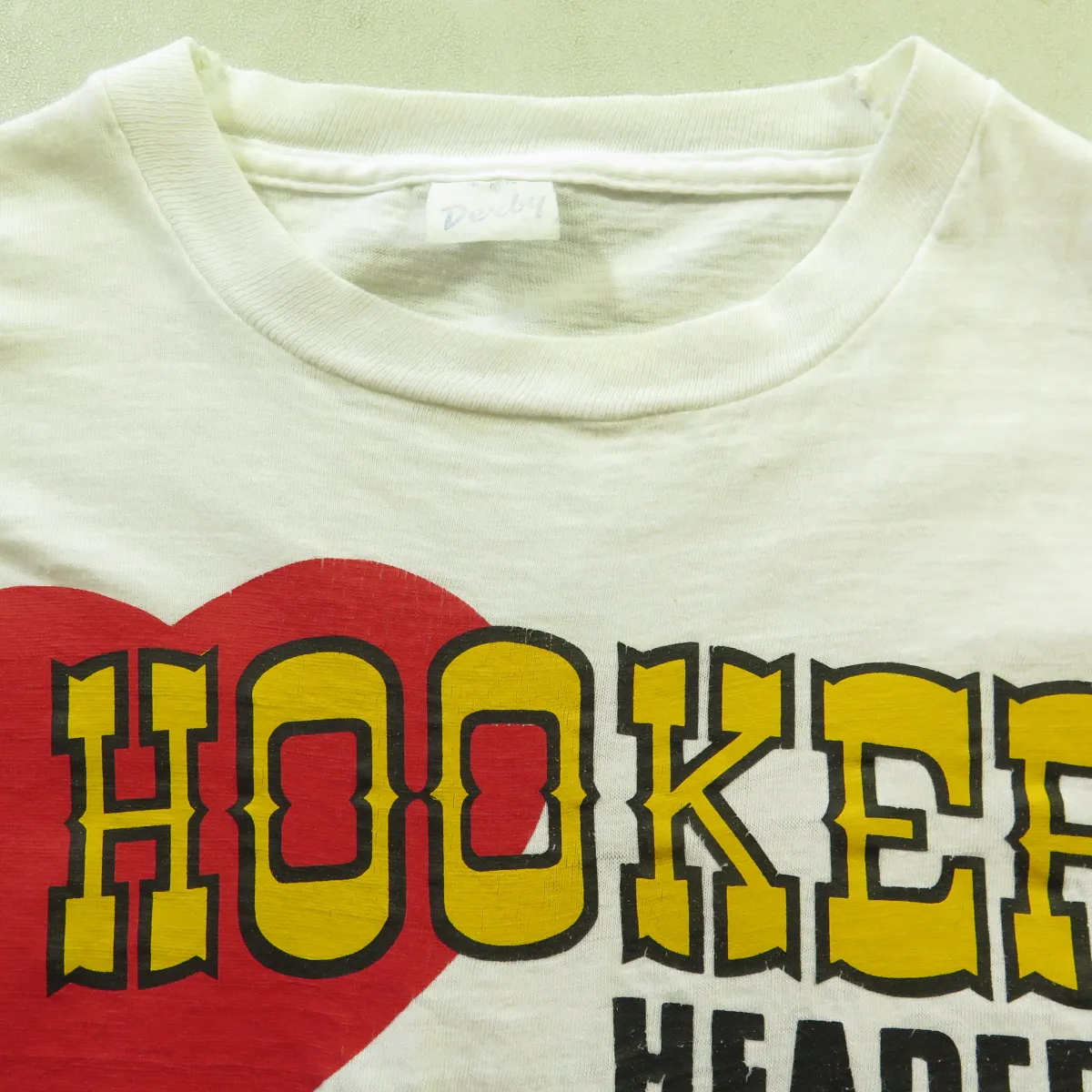 Vintage 70s Hooker Headers T-Shirt L Derby Racing Retro