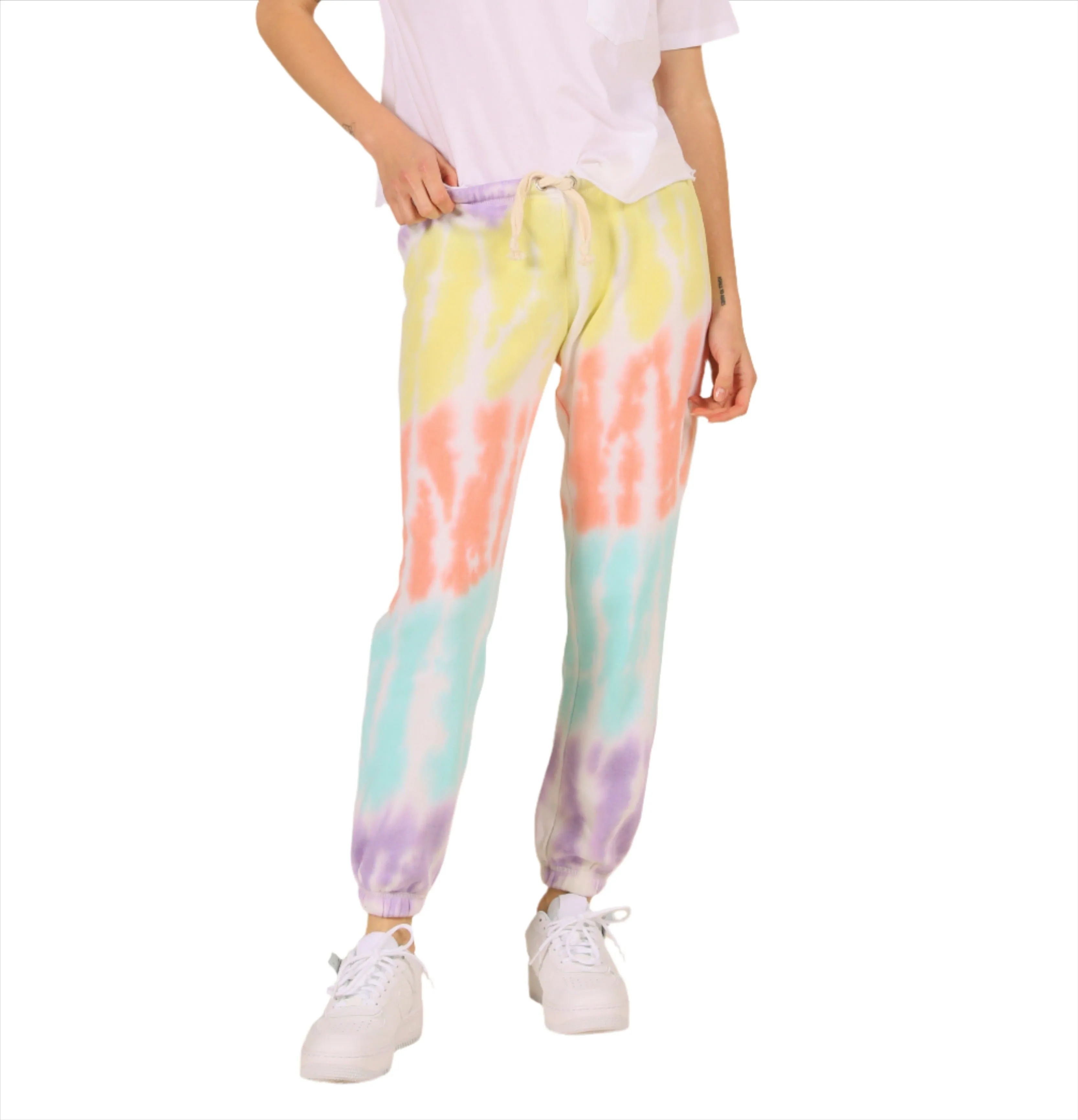 Vintage Havana Sorbet Diagonal Tie Dye Jogger OD9255