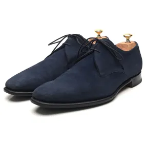 Vintage 'Matt' Navy Blue Suede Derby UK 12 F