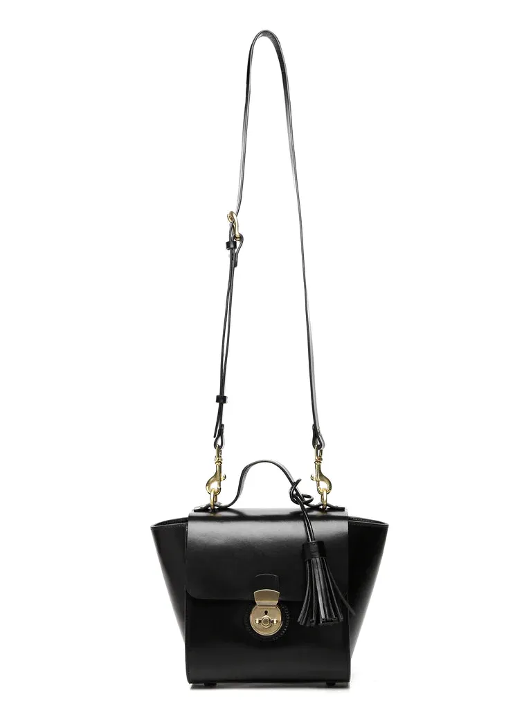 Vive 2 Classic Top Handle Satchel - Black