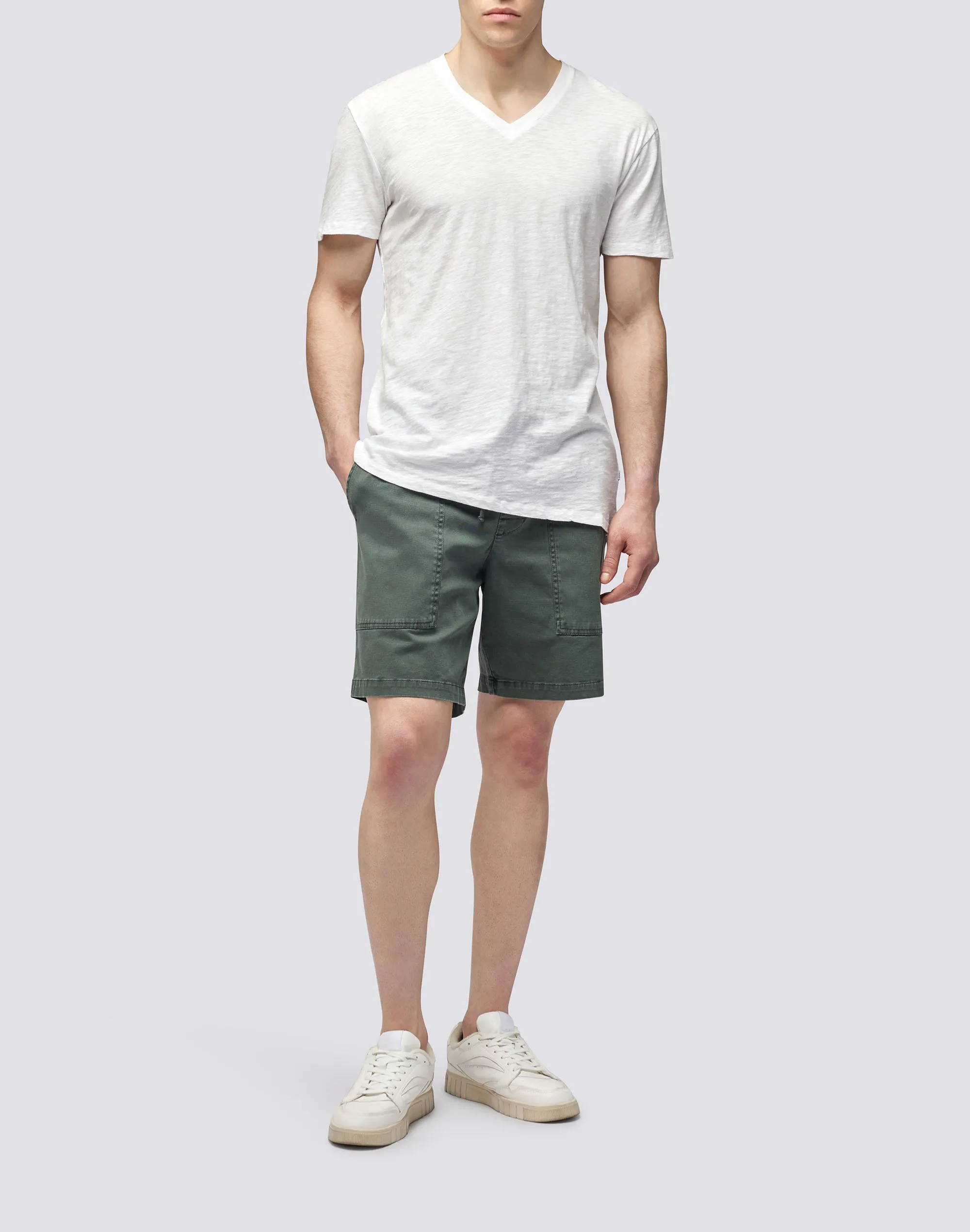 WALKSHORT IN TWILL STRETCH