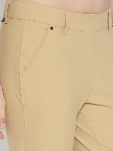 Women Solid Slim Fit Chinos