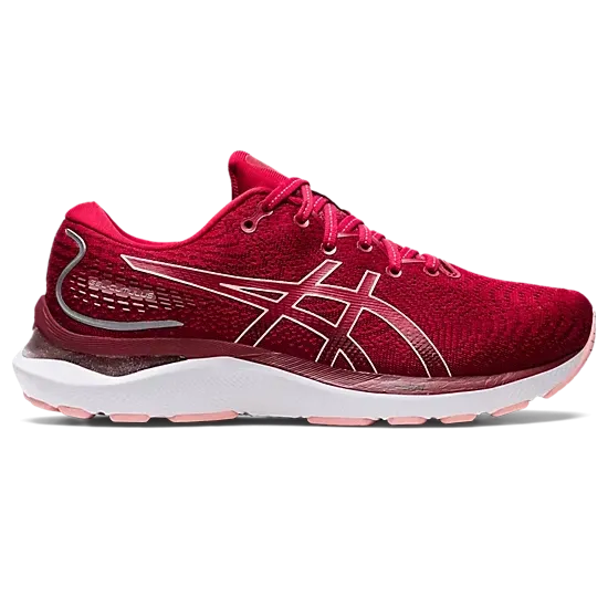 Women's Asics GEL-CUMULUS 24 Cranberry/Frosted Rose