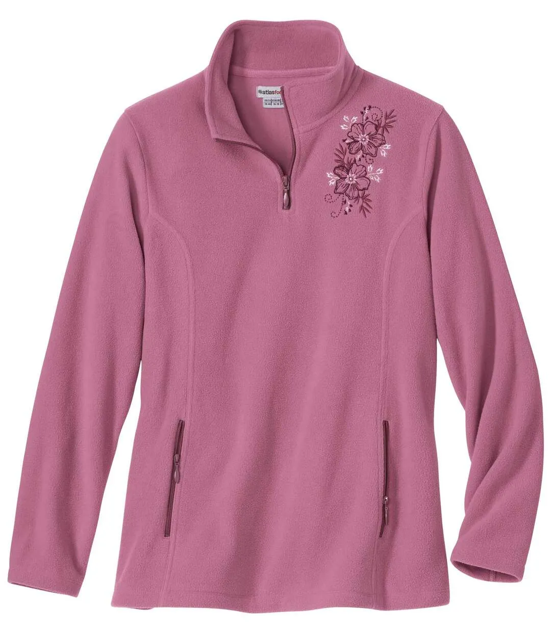 Women's Pink Microfleece Jumper 