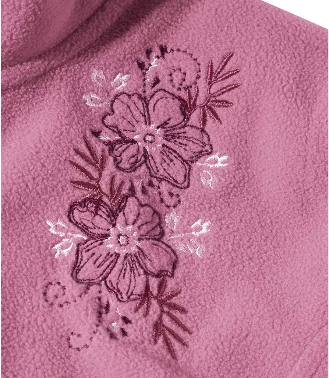 Women's Pink Microfleece Jumper 