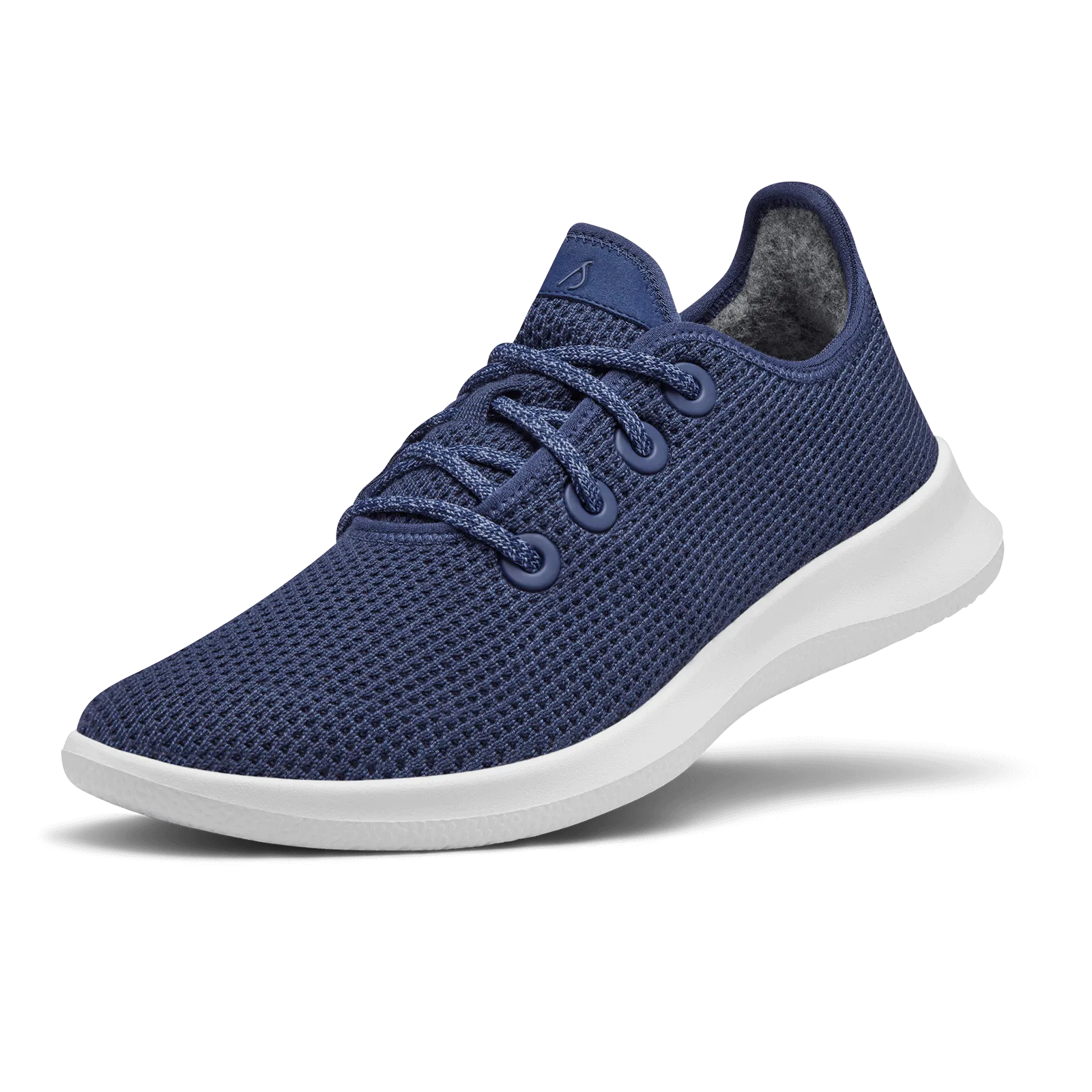 Women's Tree Runners - Marine Blue (White Sole)